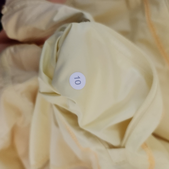LULULEMON Two to Make it True Reversible Jacket Yellow Size 10 - Picture 9 of 14